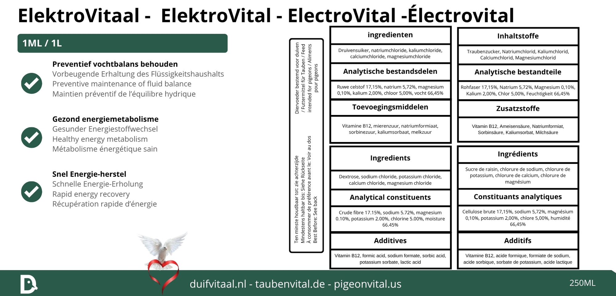 ElektroVitaal - 1ML/1L