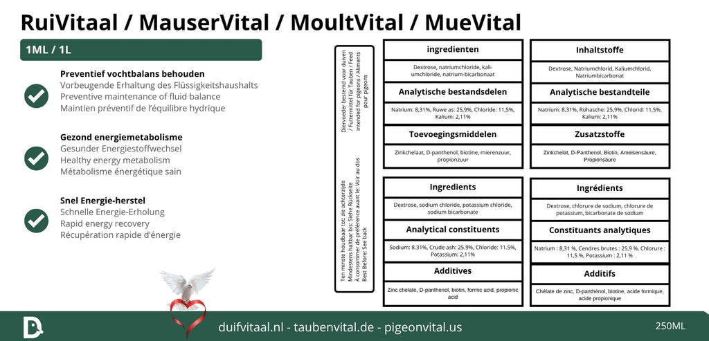 RuiVitaal - 1ML/1L