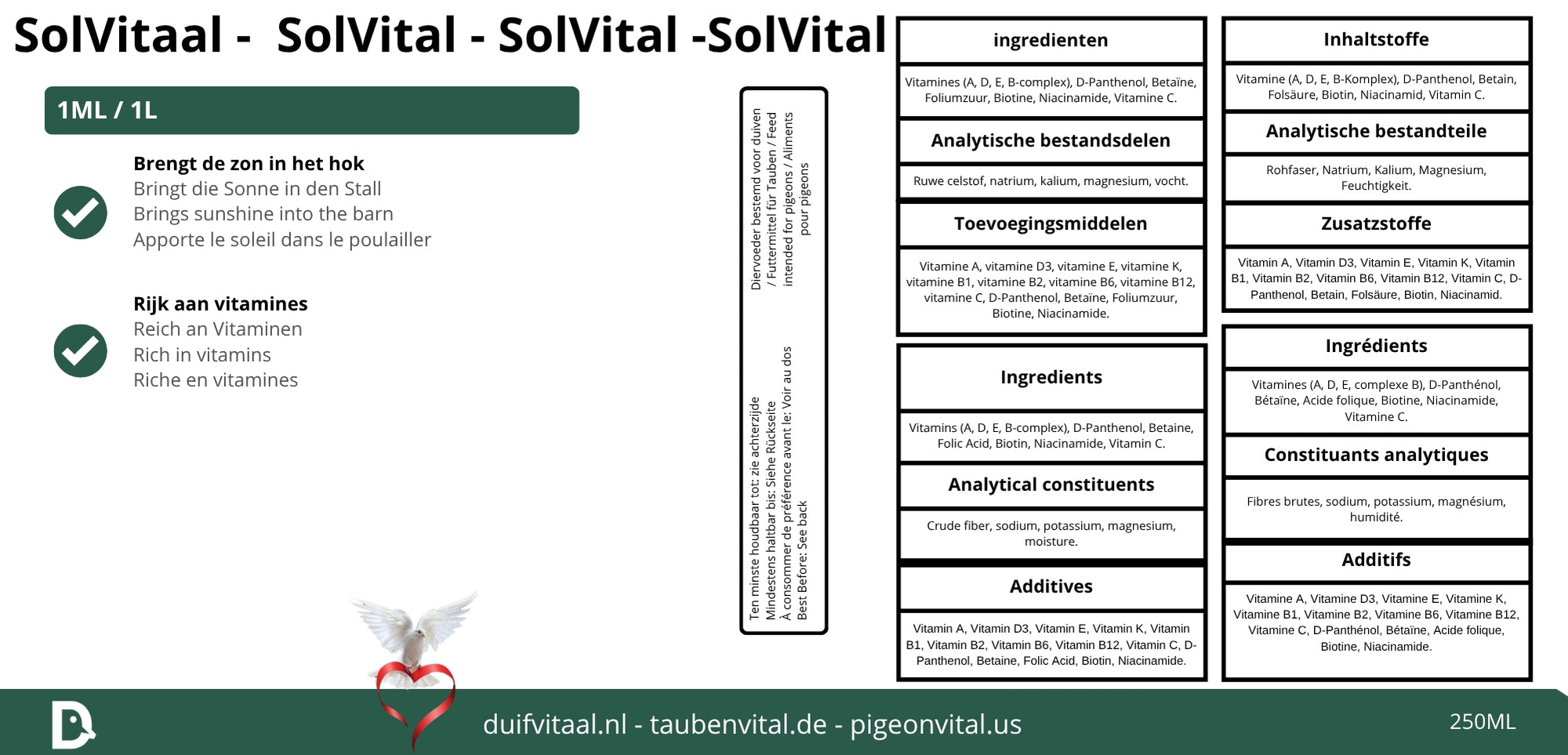 SolVitaal- 1ML/1L